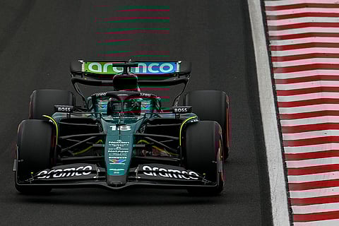 Aston Martin driver Lance Stroll of Canada